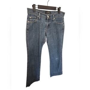 James Jeans Cropped Dry Aged Denim Jeans 27